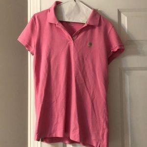 Lilly Pulitzer Pink Polo